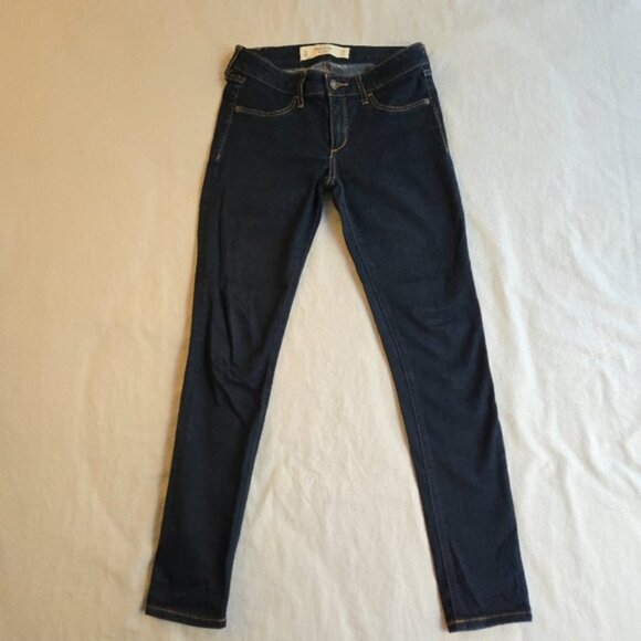 Abercrombie & Fitch The A&F Jegging Navy 0S w25 l27 - Picture 11 of 11